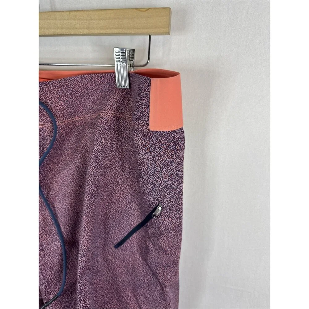 Lululemon Swim Board‎ Shorts 34 Purple Orange Stretch 7.5” Inseam